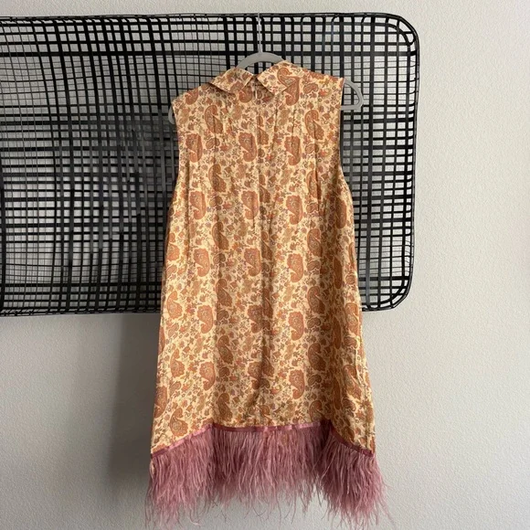 Maude club emery collared feather shift dress - Picture 11 of 11